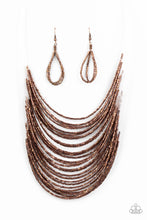 Load image into Gallery viewer, Catwalk Queen - Copper Necklace