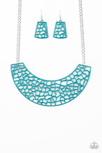 Load image into Gallery viewer, Powerful Prowl - Blue Necklace