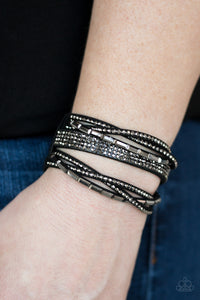 Tough Girl Glamour - Black Bracelet