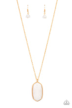 Load image into Gallery viewer, Elemental Elegance - White (Gold) Necklace