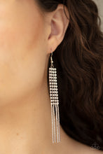 Load image into Gallery viewer, Rhinestone Romance - White Earrings