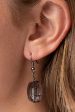 Load image into Gallery viewer, Icy Illumination - Black Gunmetal Necklace