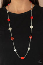 Load image into Gallery viewer, Glossy Glamorous - Red Necklace