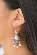 Load image into Gallery viewer, I Better Get GLOWING - White Earrings