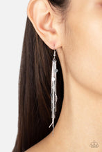 Load image into Gallery viewer, Cosmic Cascade - Silver Earrings