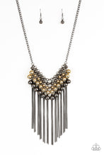 Load image into Gallery viewer, DIVA-de and Rule - Multi (Gunmetal/ Mixed Metals) Necklace