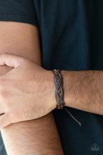 Load image into Gallery viewer, Too Close To HOMESPUN - Brown Bracelet