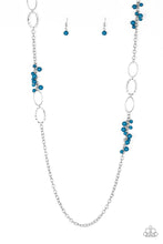 Load image into Gallery viewer, Flirty Foxtrot - Blue Necklace