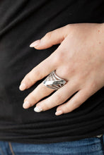 Load image into Gallery viewer, Encrypted Edge - Silver Ring