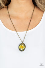 Load image into Gallery viewer, Prairie Passion - Yellow (Brass) Necklace