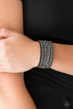 Load image into Gallery viewer, Really Rock Band - Black Bracelet