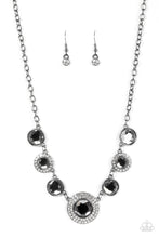 Load image into Gallery viewer, Extravagant Extravaganza - Black Gunmetal Necklace