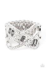 Load image into Gallery viewer, Triple Threat Twinkle - Silver Ring