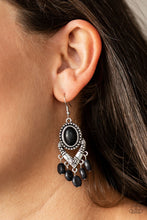 Load image into Gallery viewer, Southern Sandstone - Black Earrings