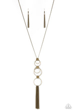 Load image into Gallery viewer, Join The Circle - Brass Necklace