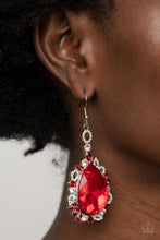 Load image into Gallery viewer, Royal Recognition - Red Earrings