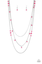 Load image into Gallery viewer, Laying The Groundwork - Pink Necklace