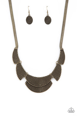 Empress Empire - Brass Necklace