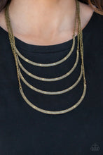 Load image into Gallery viewer, It Will Be Over MOON - Brass Necklace