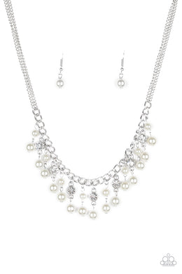 Regal Refinement - White Necklace