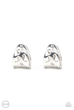 Load image into Gallery viewer, Blissed Out - White Clip-On Earrings
