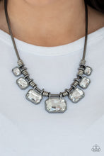 Load image into Gallery viewer, Urban Extravagance - Black Gunmetal Necklace