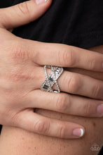 Load image into Gallery viewer, Triple Threat Twinkle - Silver Ring