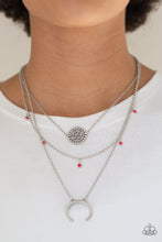 Load image into Gallery viewer, Lunar Lotus - Pink Necklace