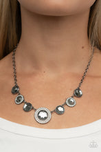 Load image into Gallery viewer, Extravagant Extravaganza - Black Gunmetal Necklace