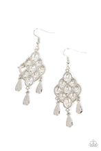 Load image into Gallery viewer, Sentimental Shimmer - White Earrings