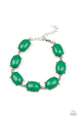 Confidently Colorful - Green Bracelet