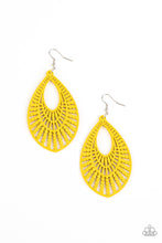 Load image into Gallery viewer, Bermuda Breeze - Yellow Earrings