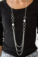 Load image into Gallery viewer, Margarita Masquerades - White Necklace
