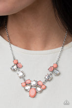 Load image into Gallery viewer, Ethereal Romance - Orange Necklace