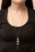 Load image into Gallery viewer, Uptown Totem - White Lanyard
