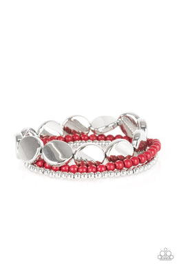 Beyond The Basics - Red Set of Bracelets