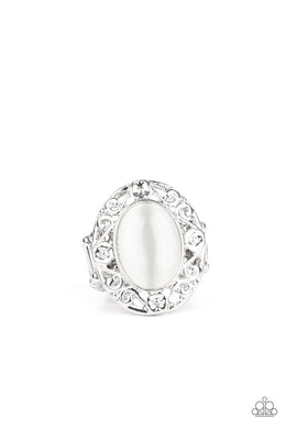 Moonlit Marigold - White Ring
