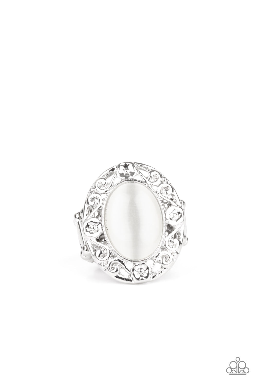 Moonlit Marigold - White Ring