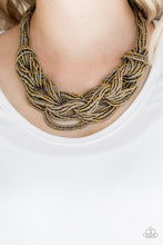 Load image into Gallery viewer, City Catwalk - Brass Necklace