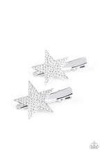 Load image into Gallery viewer, Give Me a Head-STARt - White Hair Clips
