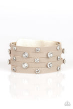 Load image into Gallery viewer, Rhinestone Reputation - Brown Bracelet