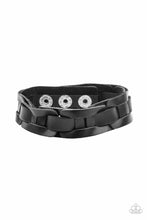 Load image into Gallery viewer, Garage Band Grunge - Black Bracelet