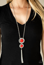Load image into Gallery viewer, Abstract Artistry - Red Necklace