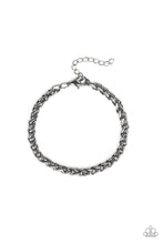 Load image into Gallery viewer, Knocked It Out Of The Park - Black Gunmetal Bracelet