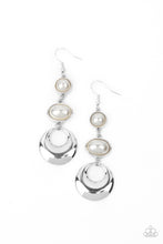 Load image into Gallery viewer, Bubbling To The Surface - White Earrings