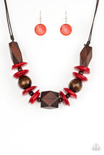 Load image into Gallery viewer, Pacific Paradise - Red Necklace