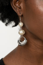 Load image into Gallery viewer, Bubbling To The Surface - White Earrings