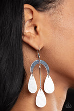 Load image into Gallery viewer, Atlantis Ambience - White Earrings