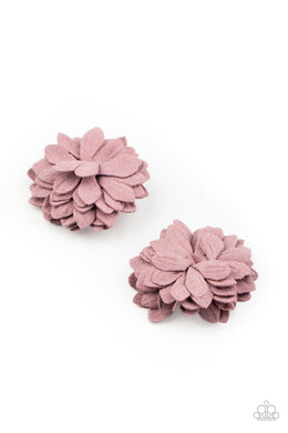 Summery Salutations - Purple Hair Clips