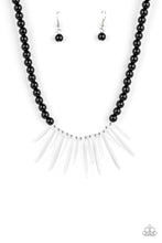 Load image into Gallery viewer, Icy Intimidation - Black Necklace